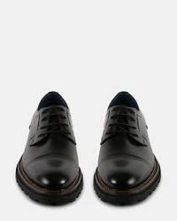 KNITTE BLACK LEATHER