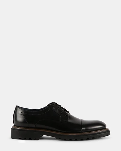 KNITTE BLACK LEATHER