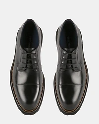 KNITTE BLACK LEATHER