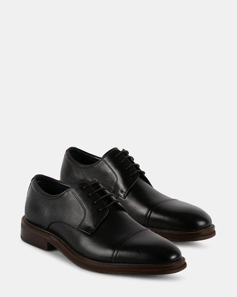 STANNIS BLACK LEATHER