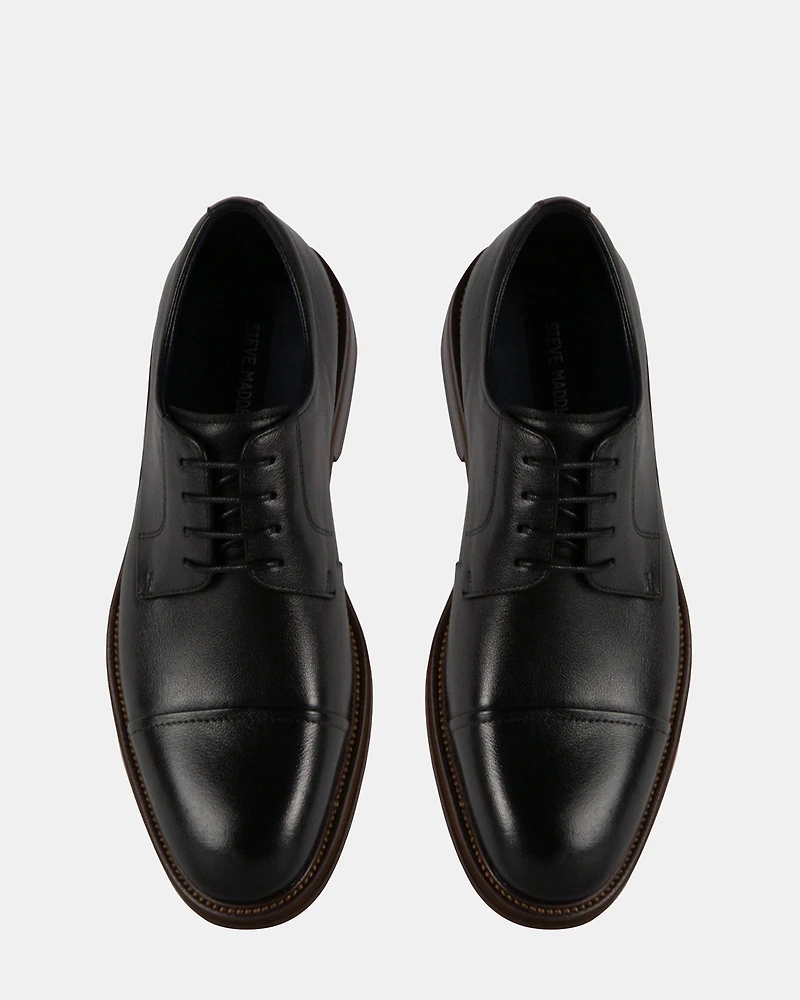 STANNIS BLACK LEATHER
