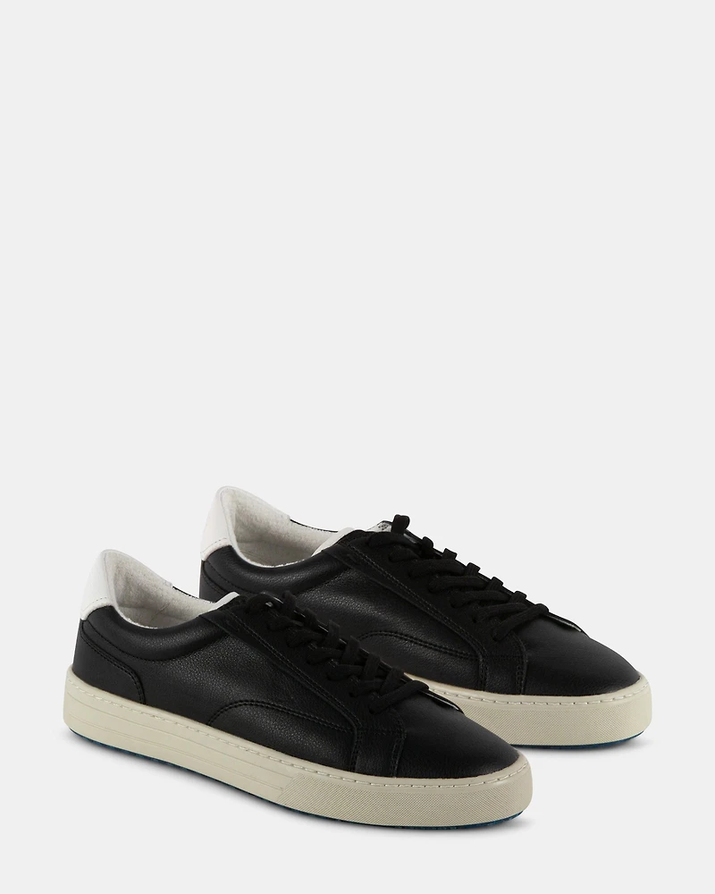 XAVVIER BLACK-WHITE LEATHER