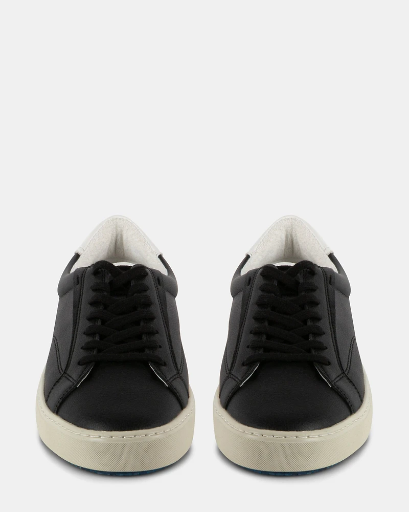 XAVVIER BLACK-WHITE LEATHER