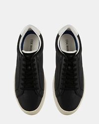XAVVIER BLACK-WHITE LEATHER