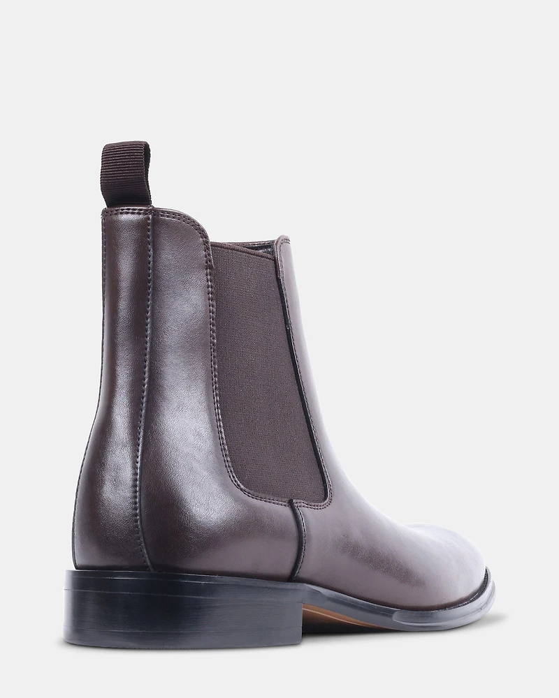 ALDAIR DARK BROWN LEATHER