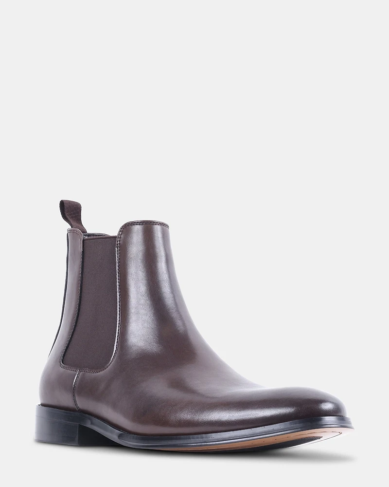 ALDAIR DARK BROWN LEATHER
