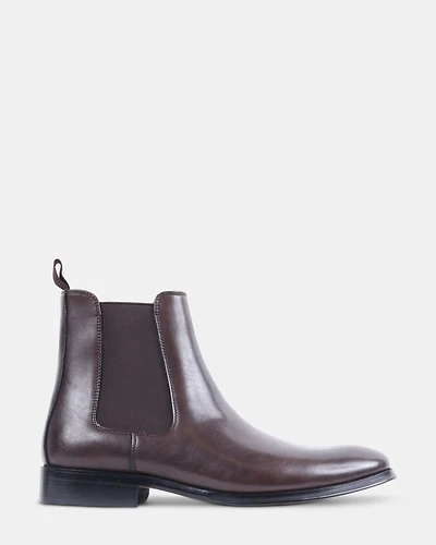 ALDAIR DARK BROWN LEATHER