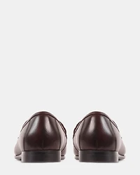 CHEVOIT BROWN LEATHER