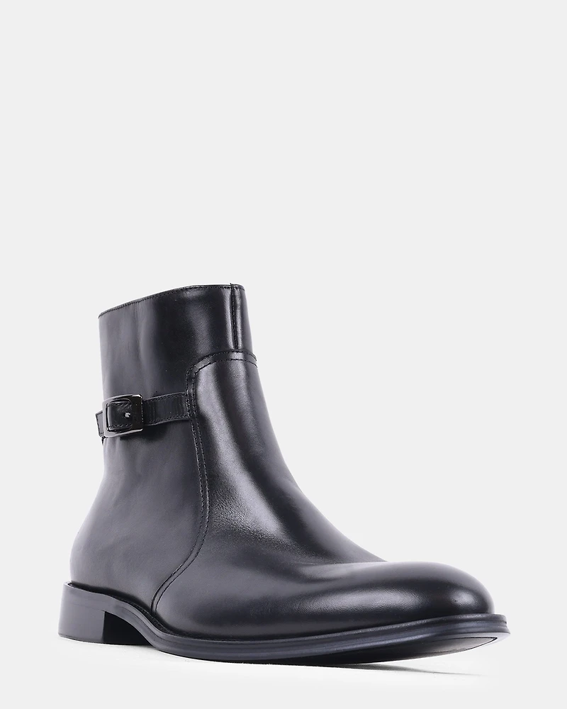 CLAWSON BLACK LEATHER