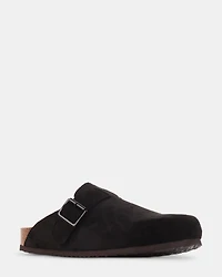 CLOG BLACK SUEDE