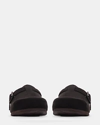 CLOG BLACK SUEDE
