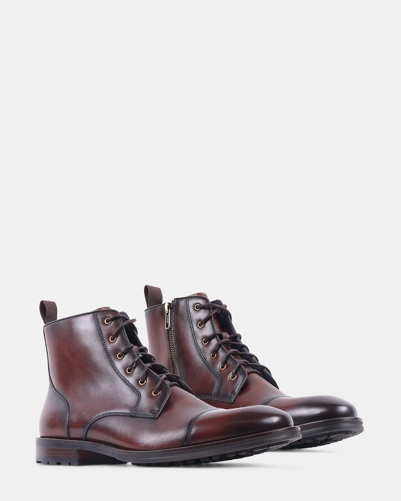 DECANTO BROWN LEATHER