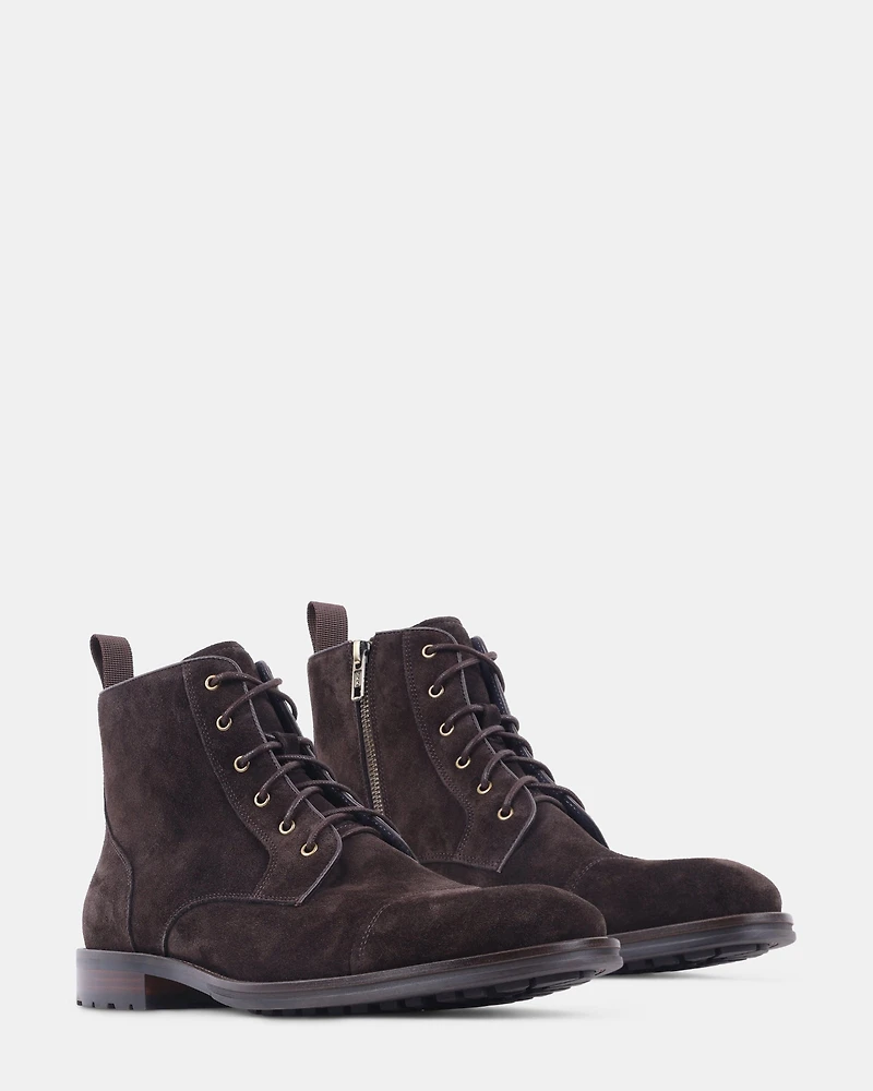 DECANTO BROWN SUEDE