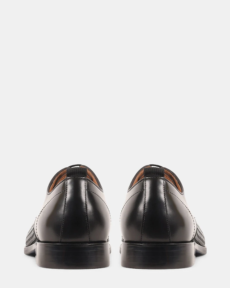 DONNIS BLACK LEATHER