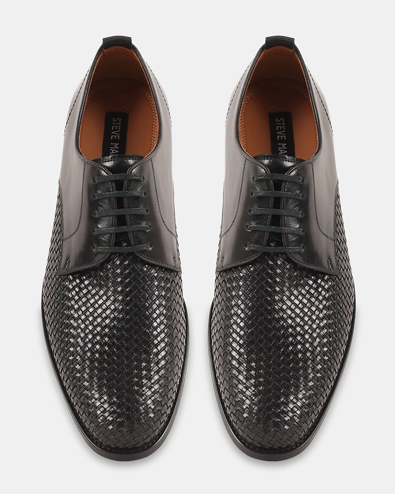 DONNIS BLACK LEATHER