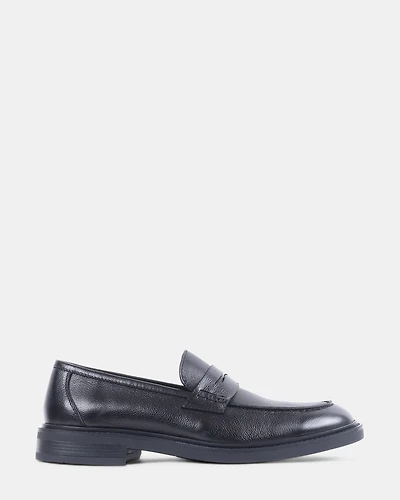 DUNNCAN BLACK LEATHER