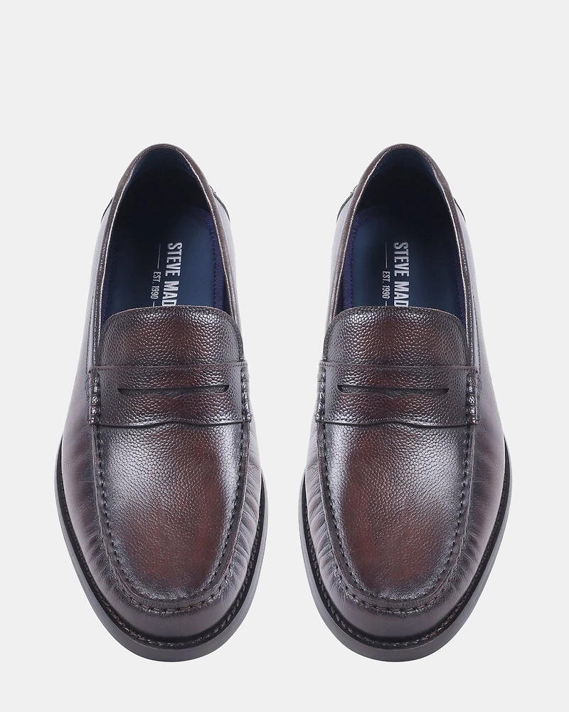 DUNNCAN BROWN LEATHER