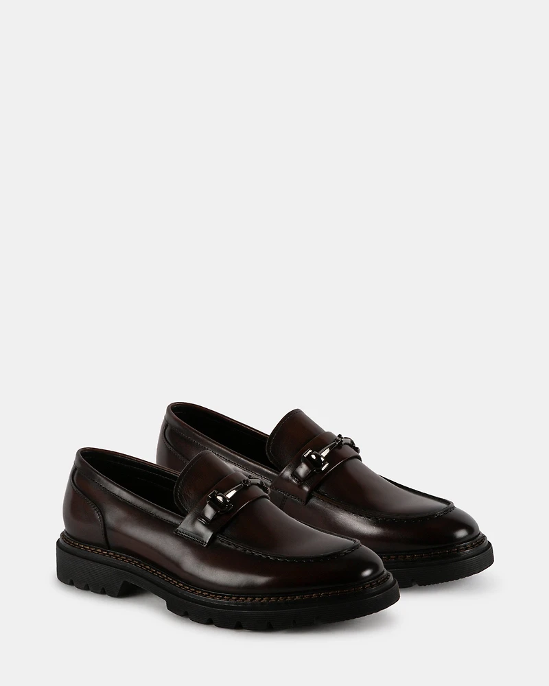 ELISIO BROWN LEATHER