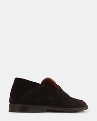 ELLWOOD DARK BROWN SUEDE