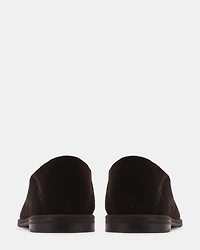 ELLWOOD DARK BROWN SUEDE