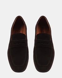 ELLWOOD DARK BROWN SUEDE