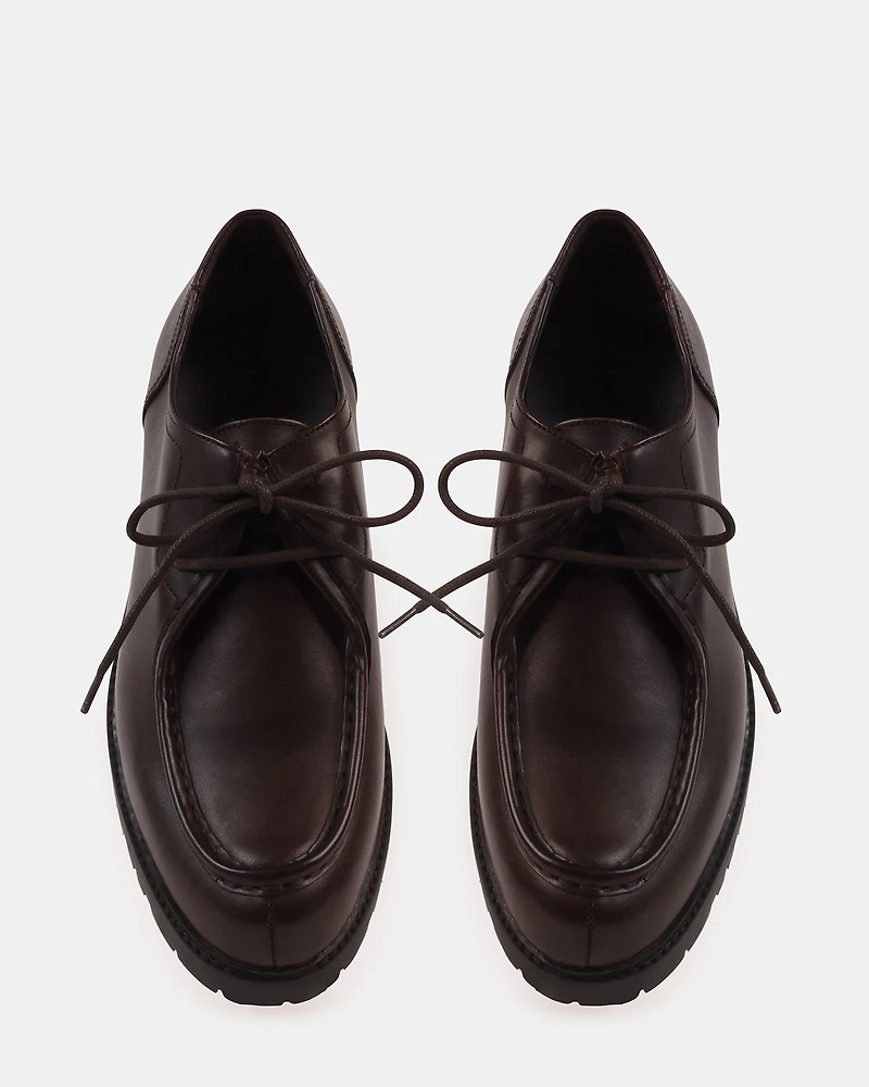 ELROYY BROWN LEATHER