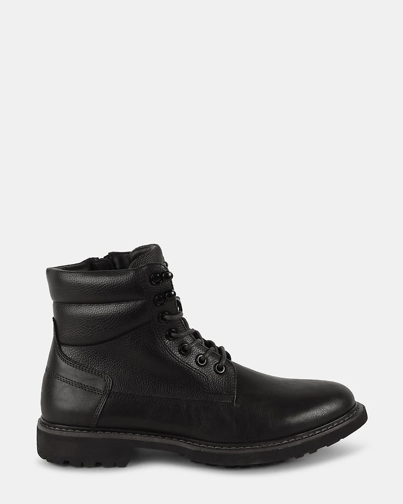 FREDDO BLACK LEATHER