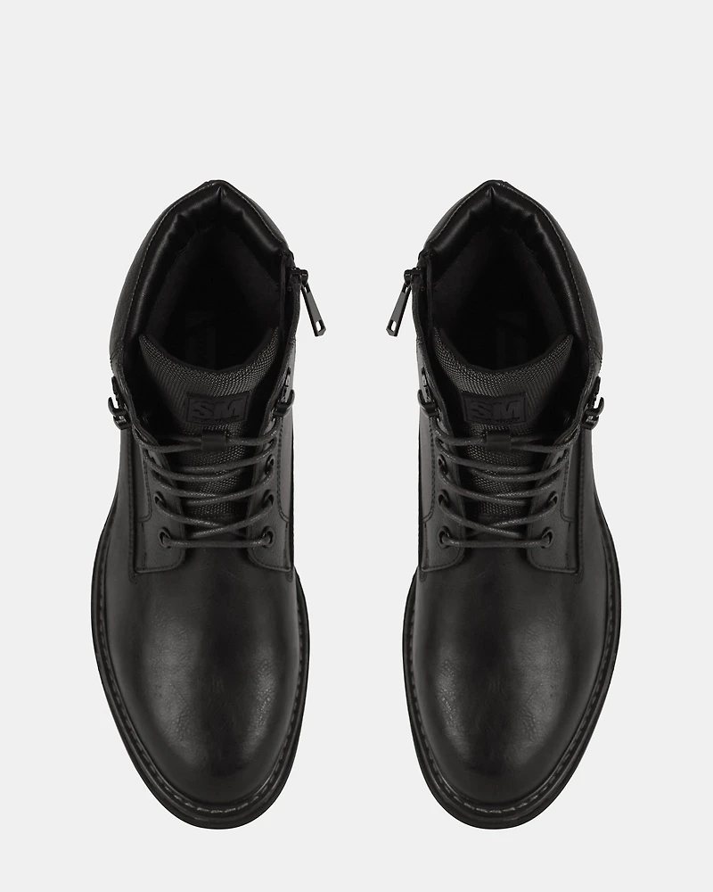 FREDDO BLACK LEATHER