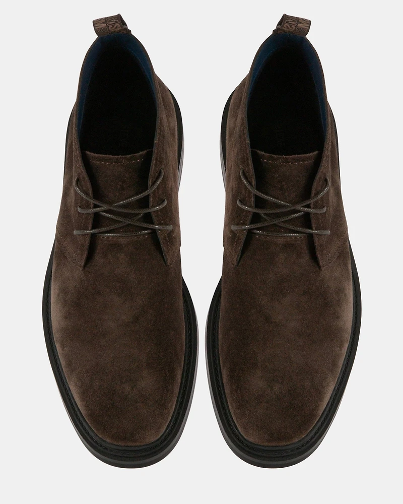 HARPERR BROWN SUEDE