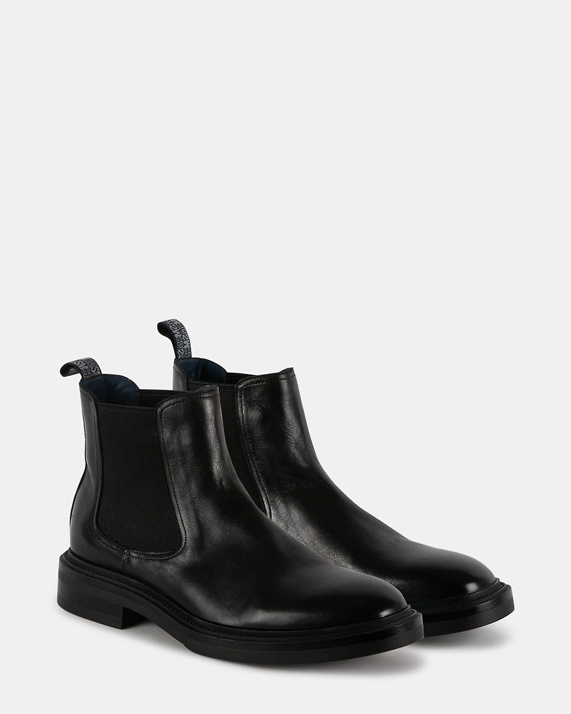 HATTON BLACK LEATHER