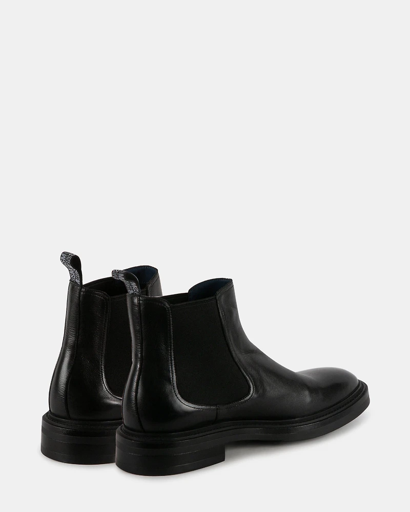 HATTON BLACK LEATHER