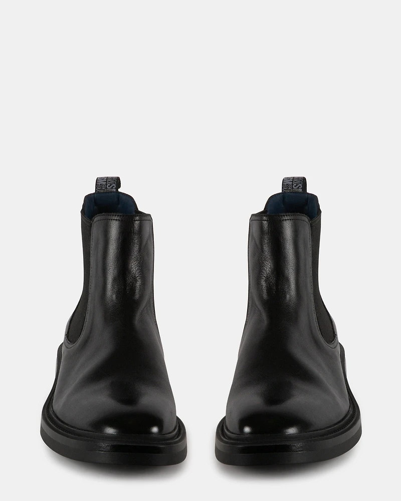 HATTON BLACK LEATHER