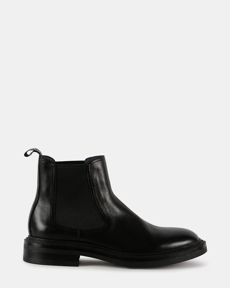 HATTON BLACK LEATHER