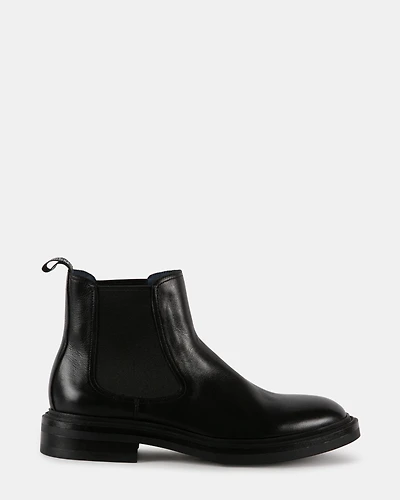 HATTON BLACK LEATHER