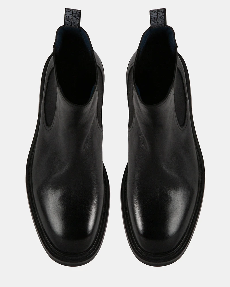 HATTON BLACK LEATHER