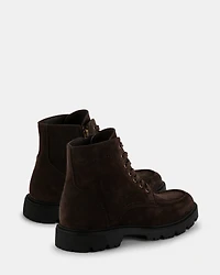 HEATHROW BROWN SUEDE