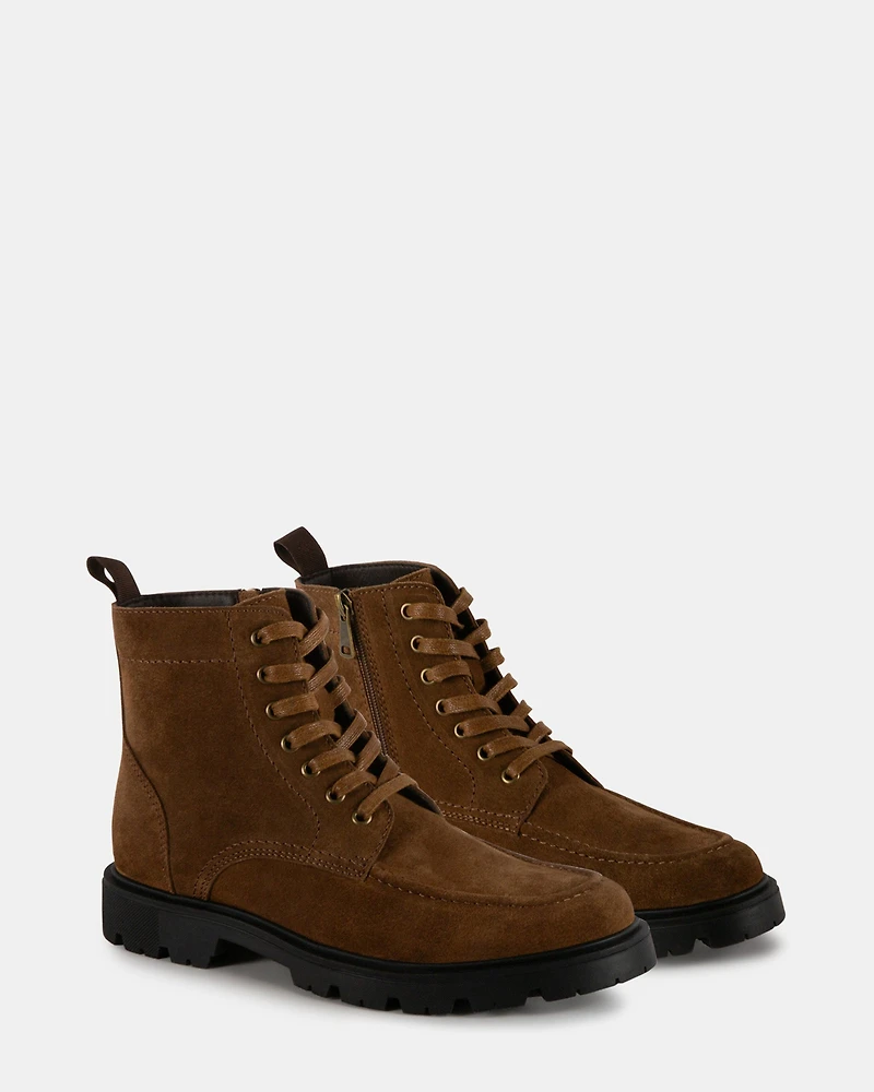 HEATHROW TOBACCO SUEDE