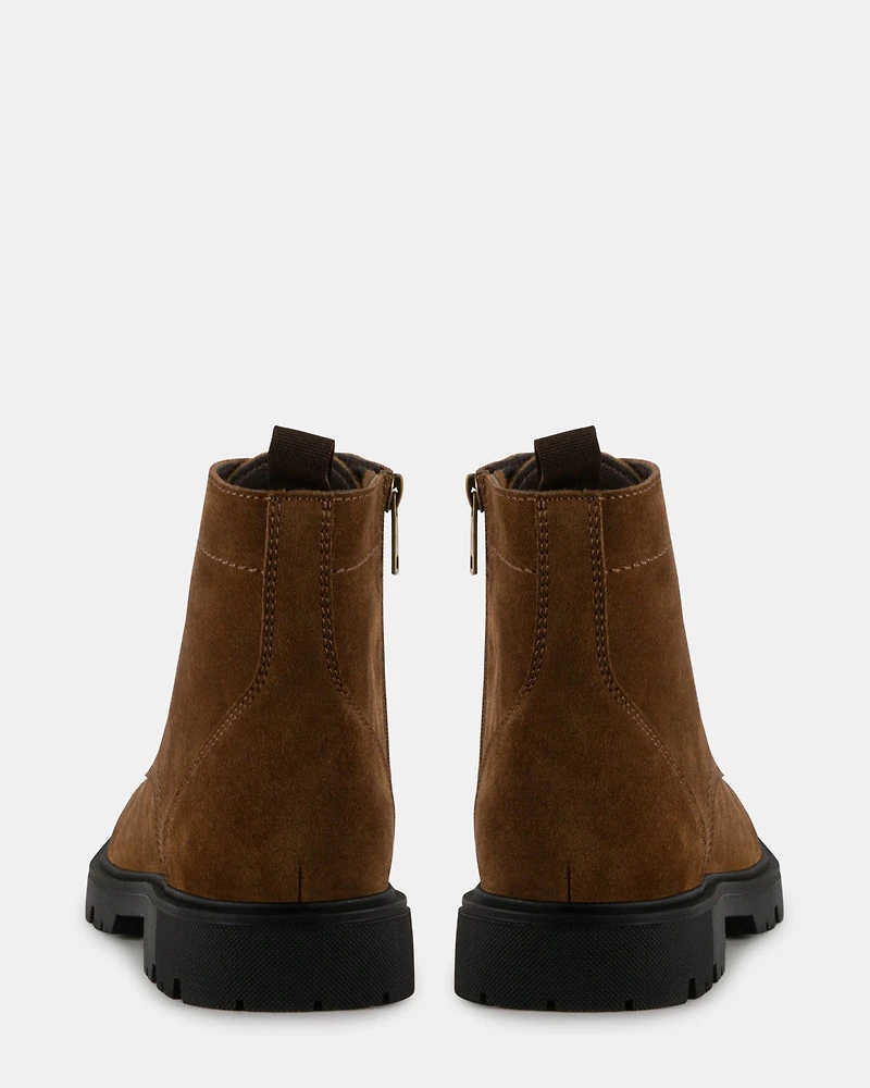 HEATHROW TOBACCO SUEDE