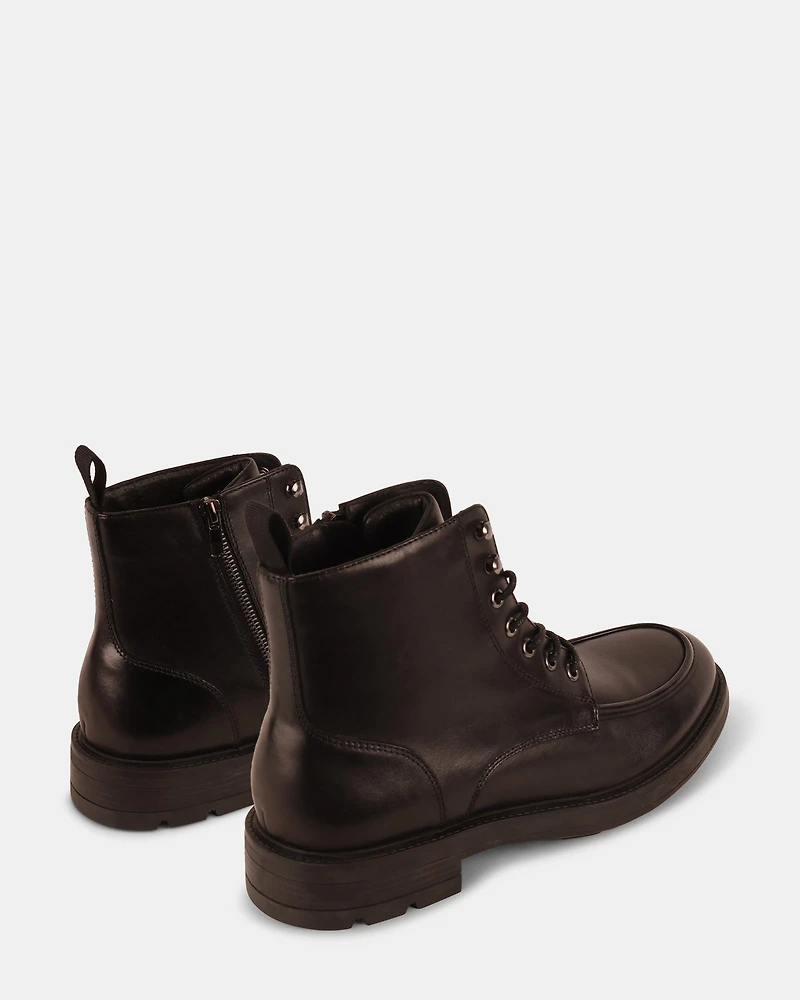LAUGHTON BLACK LEATHER