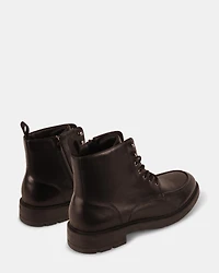 LAUGHTON BLACK LEATHER