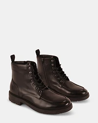 LAUGHTON BLACK LEATHER