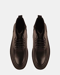 LAUGHTON BLACK LEATHER