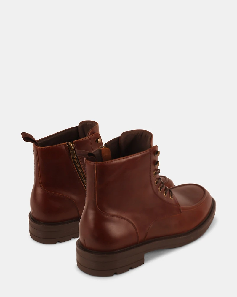 LAUGHTON COGNAC LEATHER
