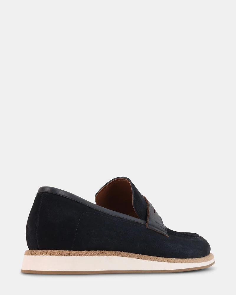 MARCUS NAVY SUEDE