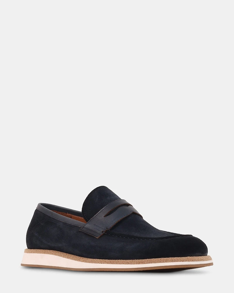 MARCUS NAVY SUEDE