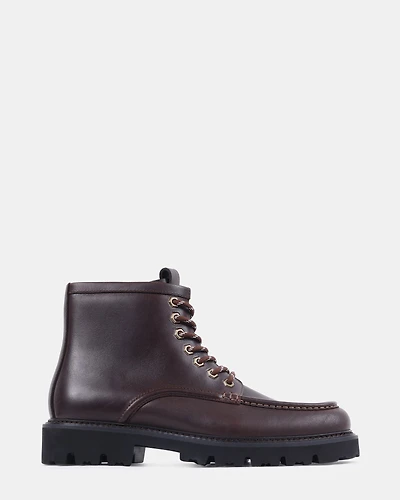 MATEO DARK BROWN LEATHER
