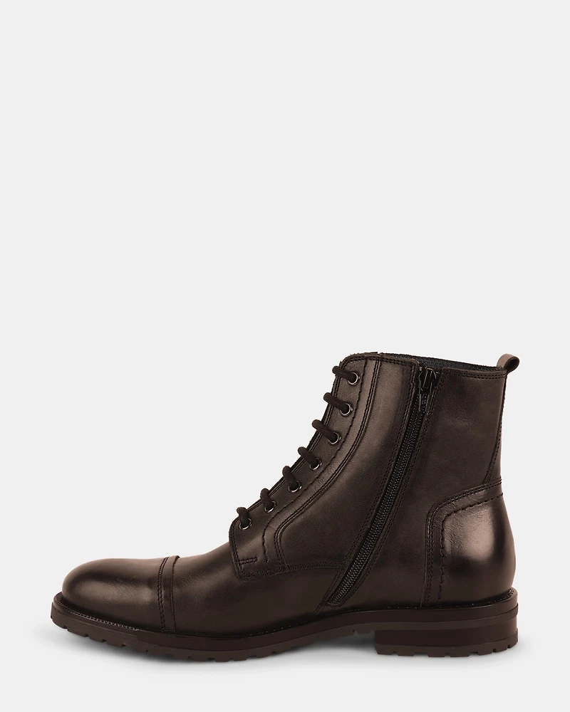 MATHESON BLACK LEATHER