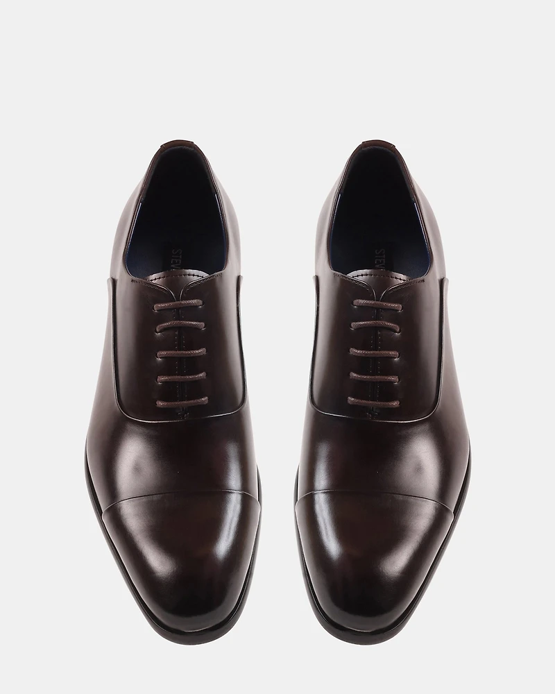 MORIATTI BROWN LEATHER