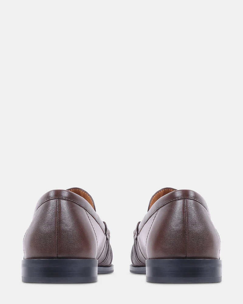 QUINCEY BROWN LEATHER