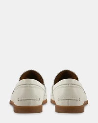 RAMSEE-L WHITE LEATHER